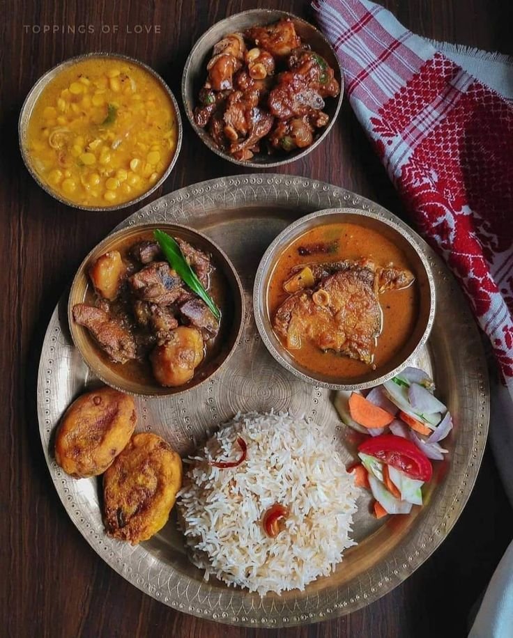 Assamese Thali